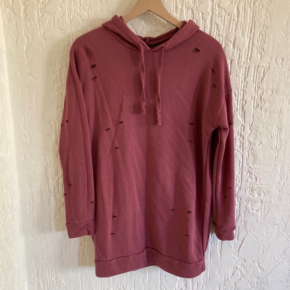 Windsor Distressed Hoodie Size Large